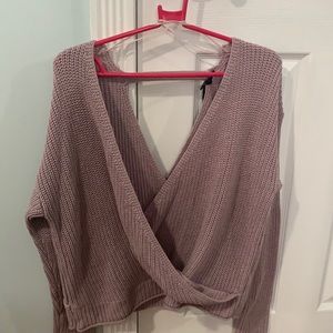 Purple sweater size small!